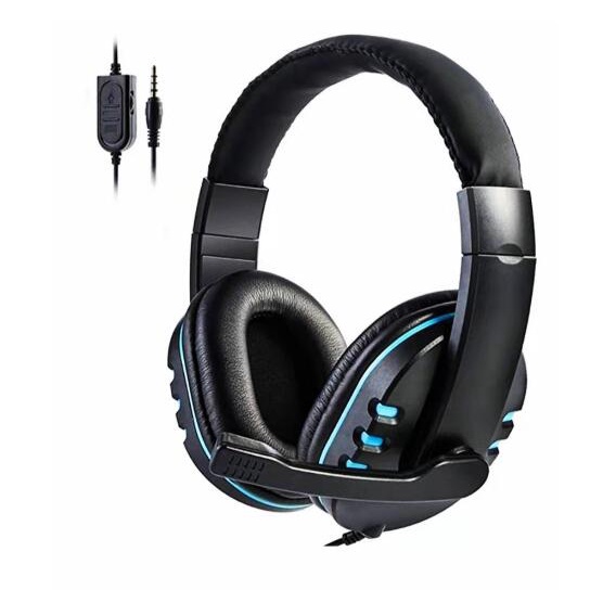 Headset Fone Gamer de ouvido com microfone Para PC Ps4 XBOX Computador Celular, P3 Headphone