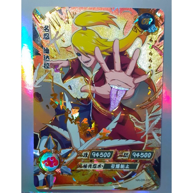 Card Deidara Edo Tensei N⁰ 30 - OR 1° Edição Original Importado Raro ...