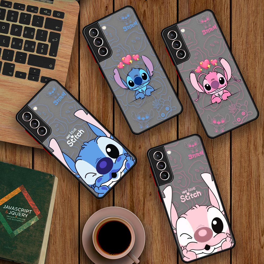 Casal Fofo Lilo And Stitch Disney Desenho Animado Anime Capinha De Celular Para Samsung Galaxy S22 7360