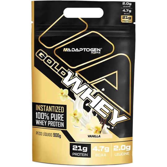 Gold Whey Baunilha 900g Adaptogen Science