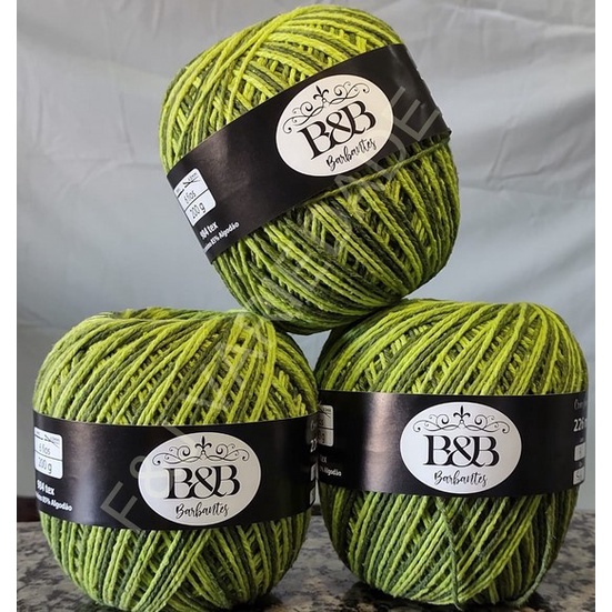 Barbante Tipo Barroco Degrade B&B 200Gr/200mts