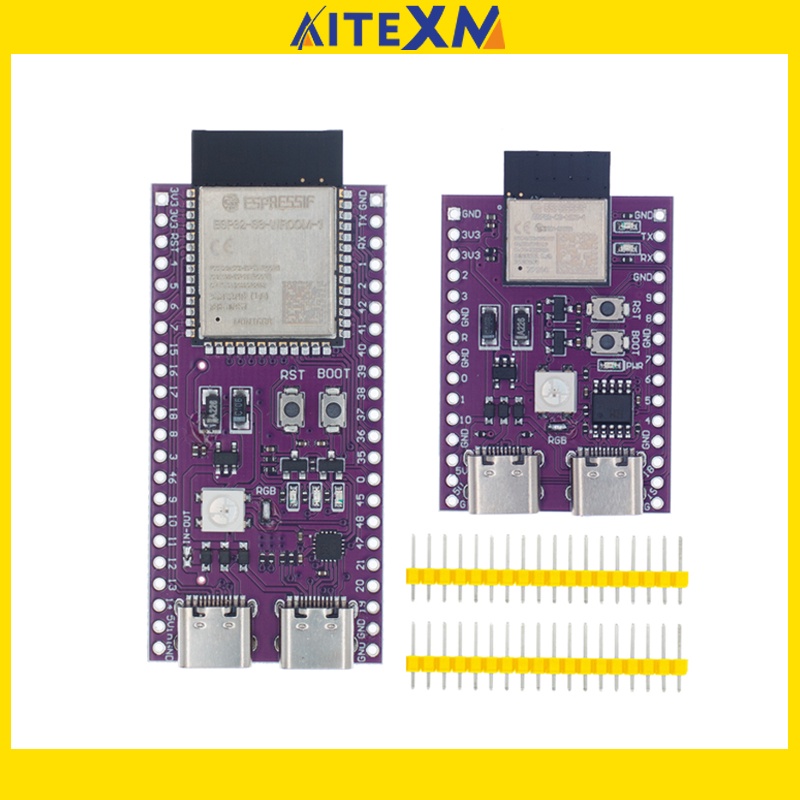 ESP32/ESP32-C3 S3 Placa De Desenvolvimento Dupla Tipo C-DevKitM-1 MINI-DevKit N16R8