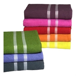 Kit 5 Toalhas De Banho - Grande - Banho Popular 65 X 120cm