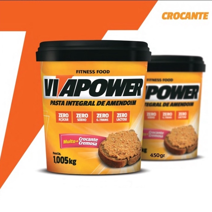 VITAPOWER PASTA DE AMENDOIM COOKIES E CREME (1,005KG) - MRS TASTE