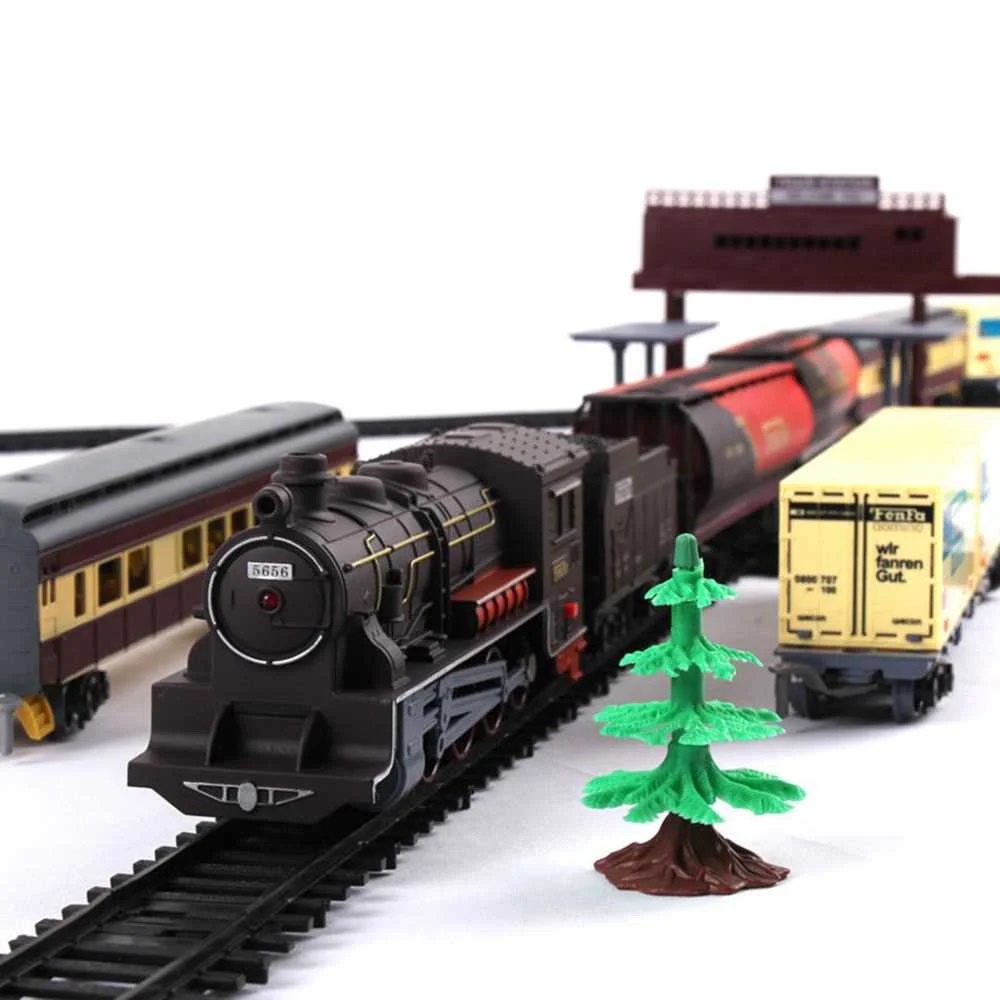 Brinquedo Trem Elétrico Ferrorama Militar com cenário Locomotiva e 4 Vagoes  elétrico a Pilha 15 Peças em Promoção na Americanas