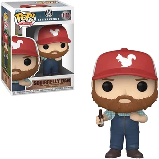 FUNKO POP LETTERKENNY - SQUIRRELLY DAN 1165 NOVO ORIGINAL em Oferta na Shopee
