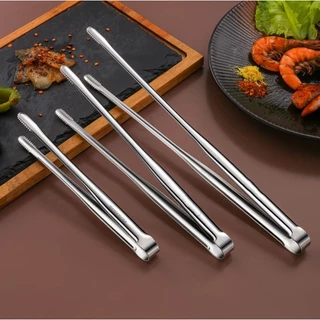 Pinças De Churrasco De Aço Inoxidável Clipe Estendido Comida Ferramentas De Cozinha