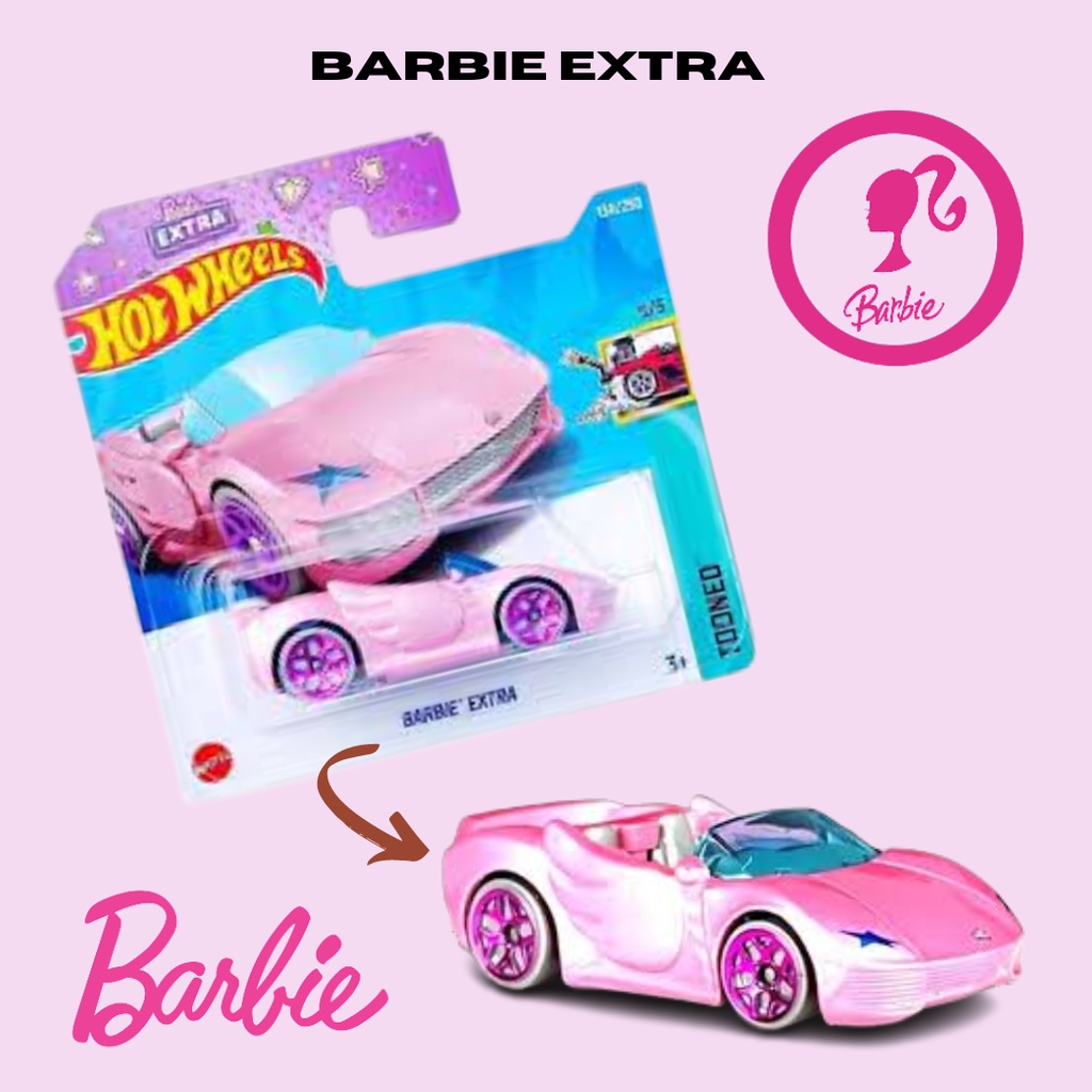 Carrinho Hot Wheels Barbie Extra Pink / Raro MATTEL - Fabrica da Alegria