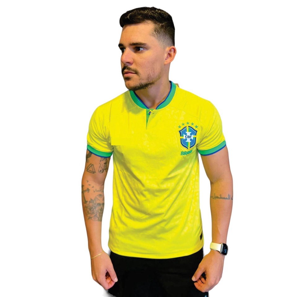 Camisa Da Seleção Brasil 2022
