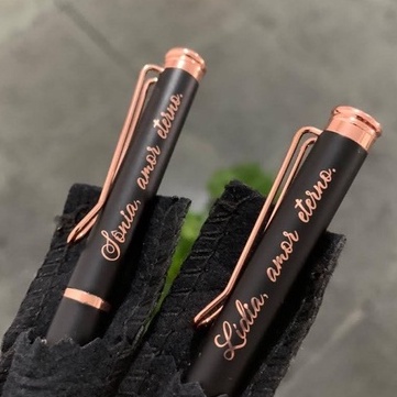 Caneta Metal Personalizada c/ nome, frase ou logo