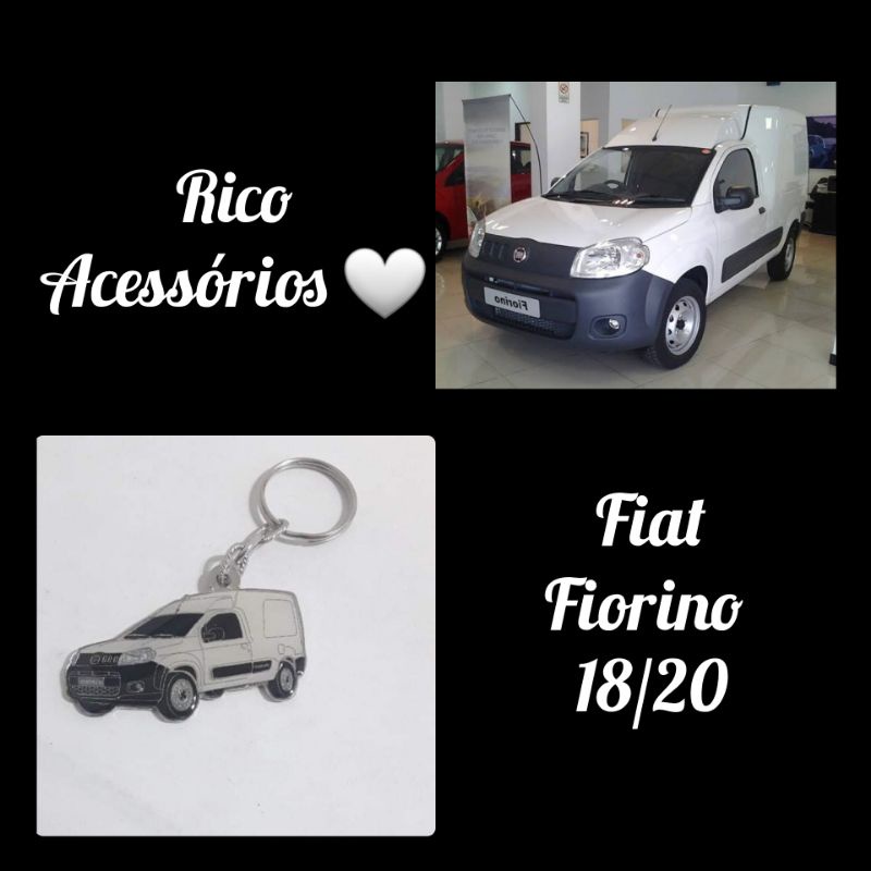 Chaveiro Artesanal Fiat Fiorino Todos Shopee Brasil