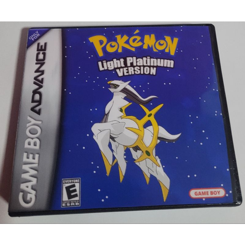 Cartucho Fita Pokémon Light Platinum Game Boy Advance Gba/Nds