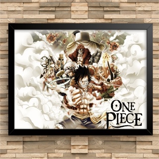 ONE PIECE - Quadros e Placa Decorativa de Parede para quarto e sala tema  Wanted luffy Zoro Nami Usopp Sanji Tony Chopper Robin Roronoa Eiichiro  Quadro parede e decoração séries, filmes e