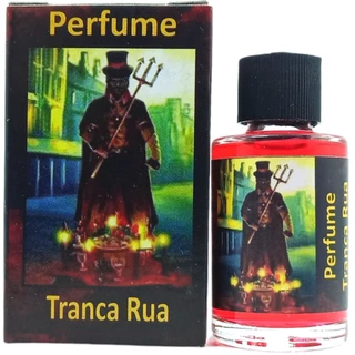 Perfume Exú Tranca Rua Proteção Defesa contra Energias Negativas Inveja Mau Olhado Olho Gordo Abre Caminhos Guardião Umbanda Exu Candomble Astral Energia Magia
