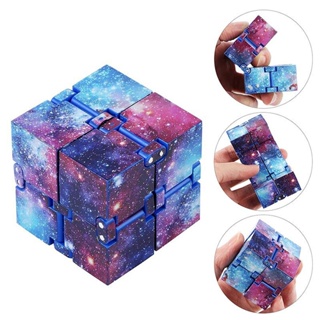 Compra online de Brinquedo do cubo do infinito da inquietação, brinquedos  dos dispositivos do cubo do infinito do metal da liga de alumínio para  adultos, cubo mágico para o alívio da ansiedade