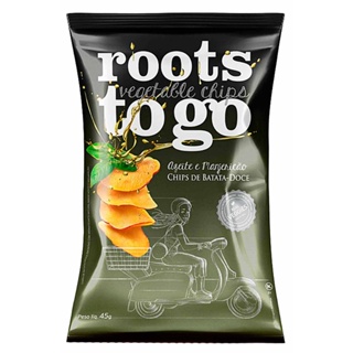 Batata Doce Rosada Azeite De Oliva e Manjericão Roots To Go 45g