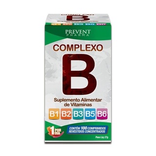 Complexo B 100 comp. Prevent Pharma | Shopee Brasil