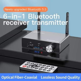 Transmissor De Fibra Óptica Coaxial Bluetooth Receptor De Áudio Digital Conversor Analógico Estéreo Sem Fio Adaptador Para TV Desktop PC