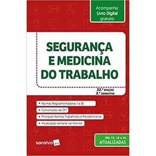 Segurança e Medicina do Trabalho (Português) Capa comum – 11 julho 2018