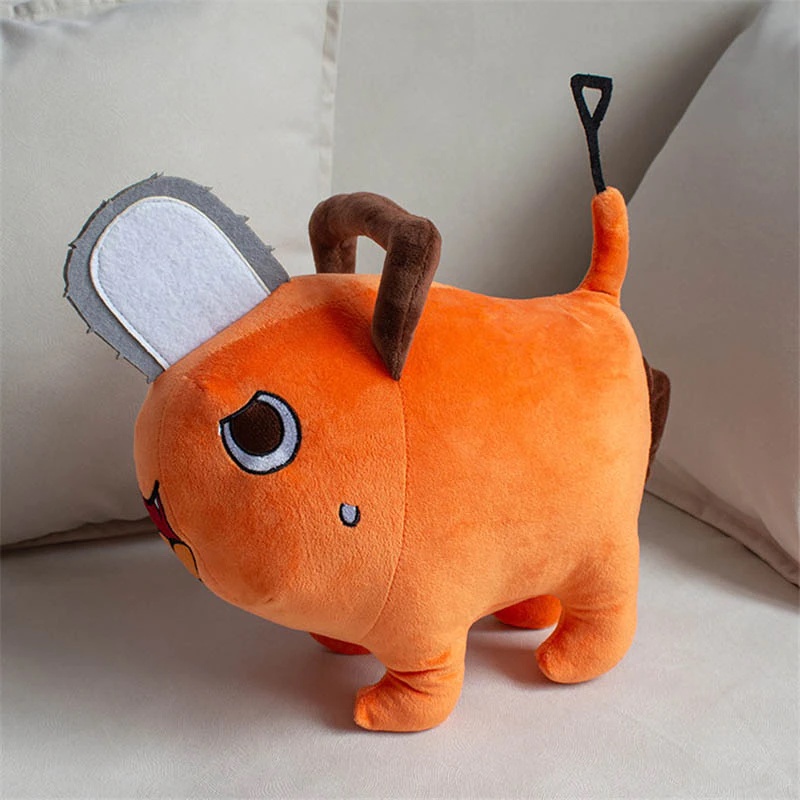 Homem motosserra Pochita Anime Plush Toy Chainsaw Dog, Pelúcia Recheado Toy  Pochita Pelúcia Boneca Animal Recheado Travesseiro Boneca Cosplay - Faz a  Boa!