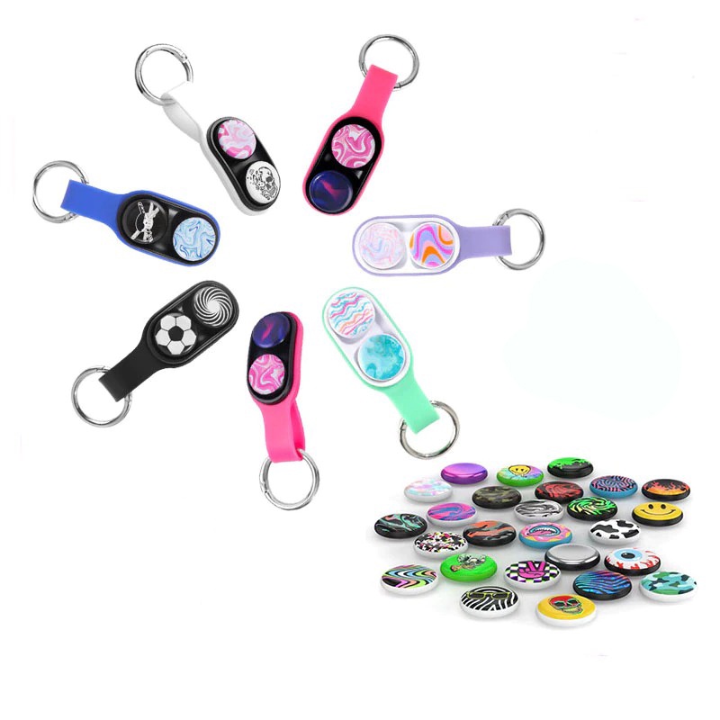 Pop puck fidget descompressão brinquedo série elástico pop up ímã ...