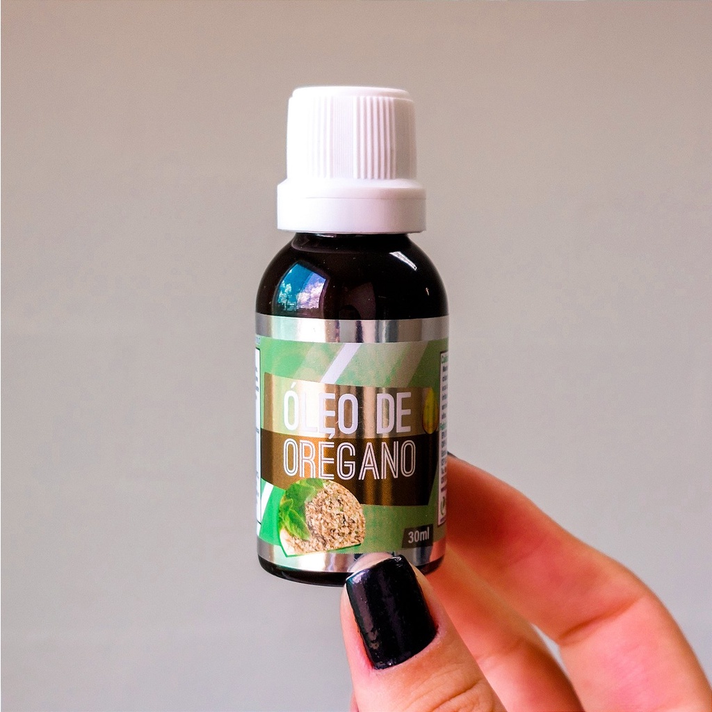 Óleo Vegetal de Orégano 100% Puro e Natural 30ml