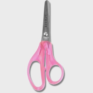Tesoura Escolar Rosa 14 Cm - Acrilex