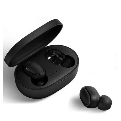 Fone De Ouvido Sem Fio Bluetooth A6S Pro Preto In-Ear 2022