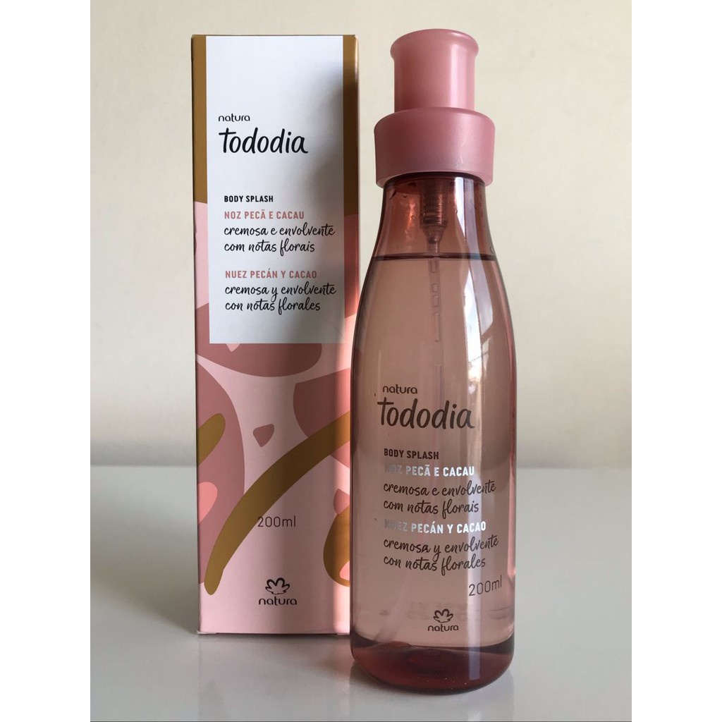 Natura Colônia Noz Peca E Cacau Tododia 200ml Body Splash | Shopee Brasil