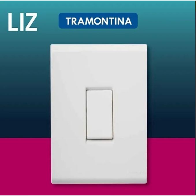 Kit Com Conjuntos De Interruptor Simples Liz A V X Branco Tramontina Shopee Brasil