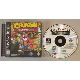 PS1 - Crash Bandicoot 1 (MÍDIA PRETA)