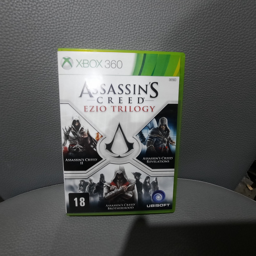 Jogo XBox 360 Assassin´s Creed Ezio Trilogy Shopee Brasil