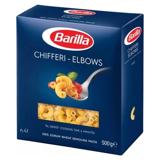 Macarrão Cotovelo Elbows Chifferi Grano Duro Barilla 500g