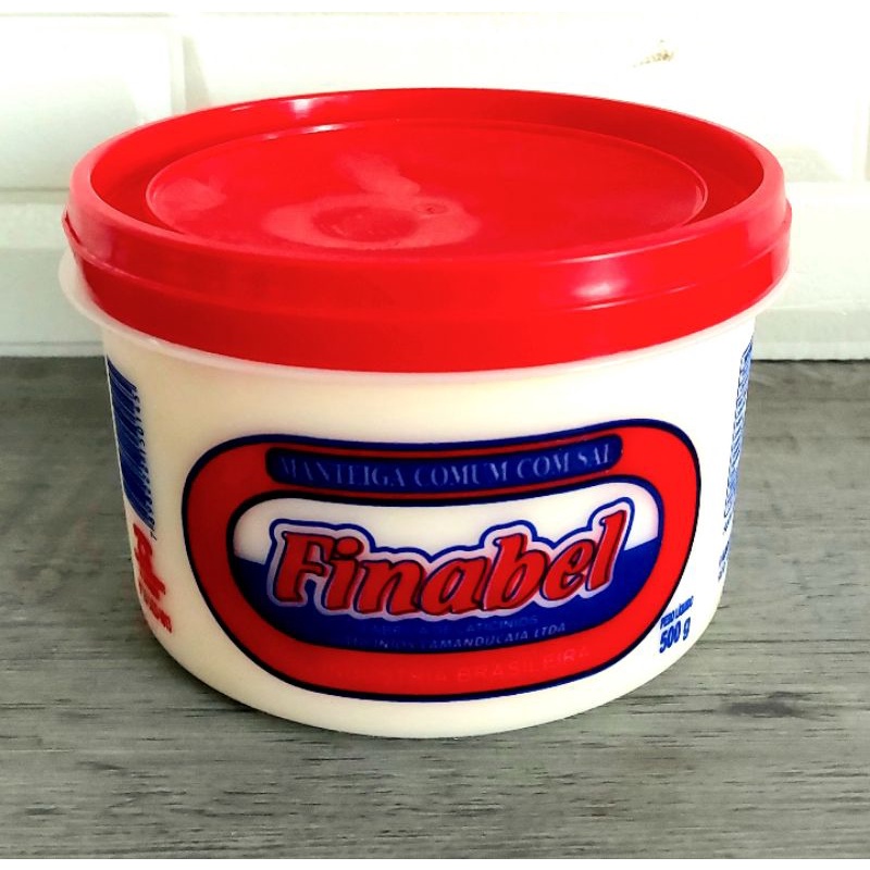 Manteiga com sal 500g Finabel
