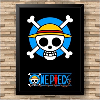 ONE PIECE - Quadros e Placa Decorativa de Parede para quarto e sala tema  Wanted luffy Zoro Nami Usopp Sanji Tony Chopper Robin Roronoa Eiichiro  Quadro parede e decoração séries, filmes e