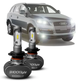 Ultra Led Shocklight 10.000 Lumens 6000k Audi Q7 Farol Alto Baixo Milha Lançamento