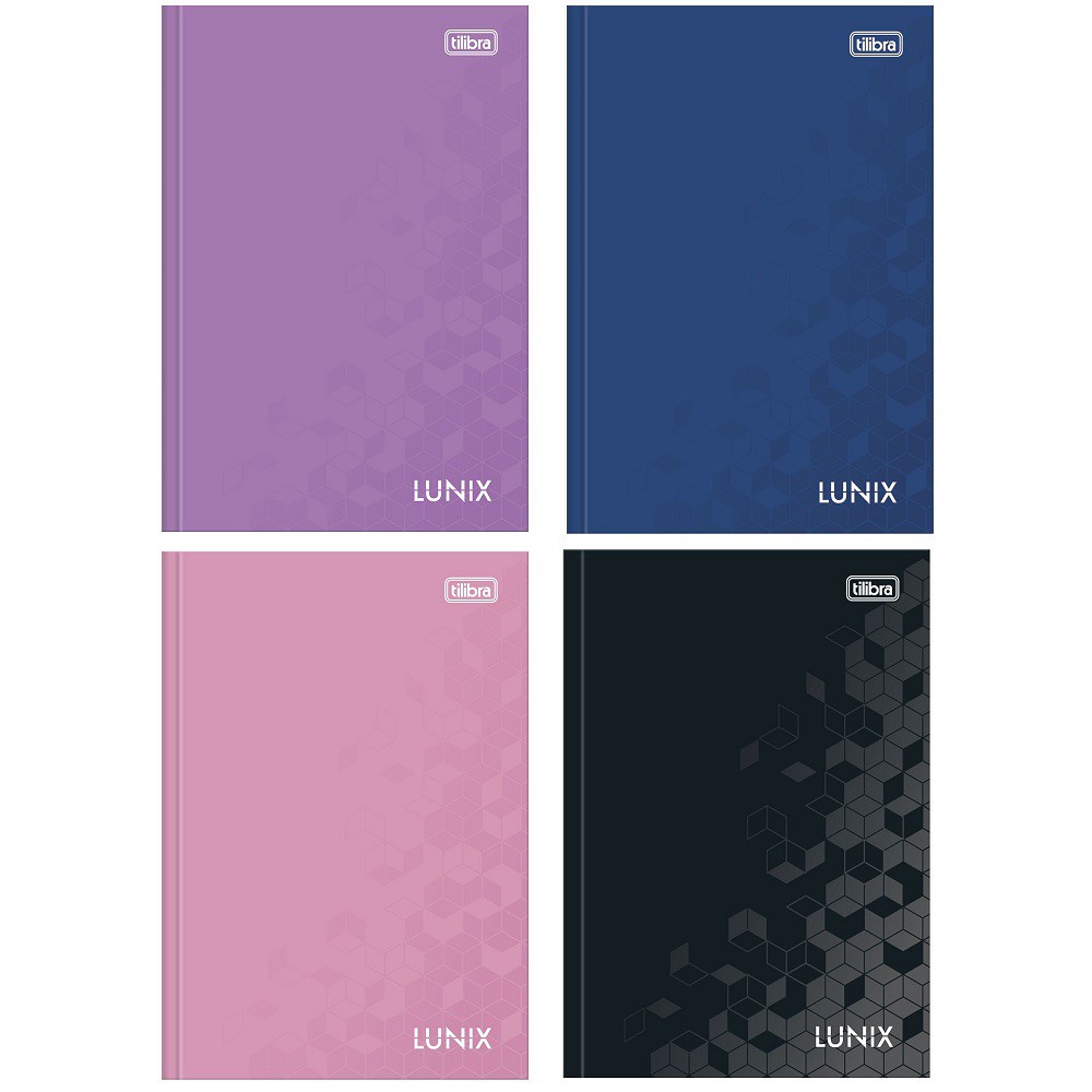Caderno Pequeno 1/4 Brochura 40 Folhas Lunix TILIBRA