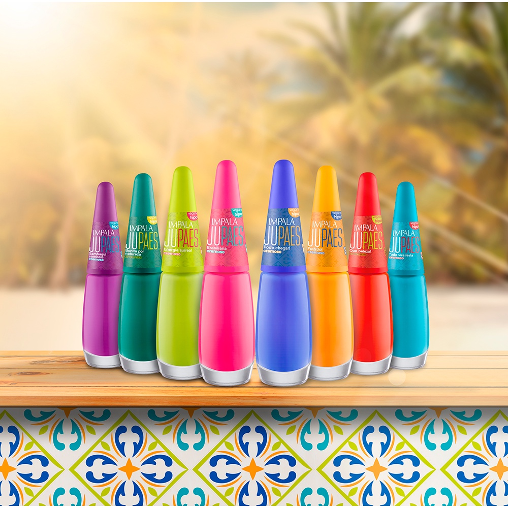 Esmaltes Impala Coleção Nosso Jeitinho Ju Paes 7,5ml