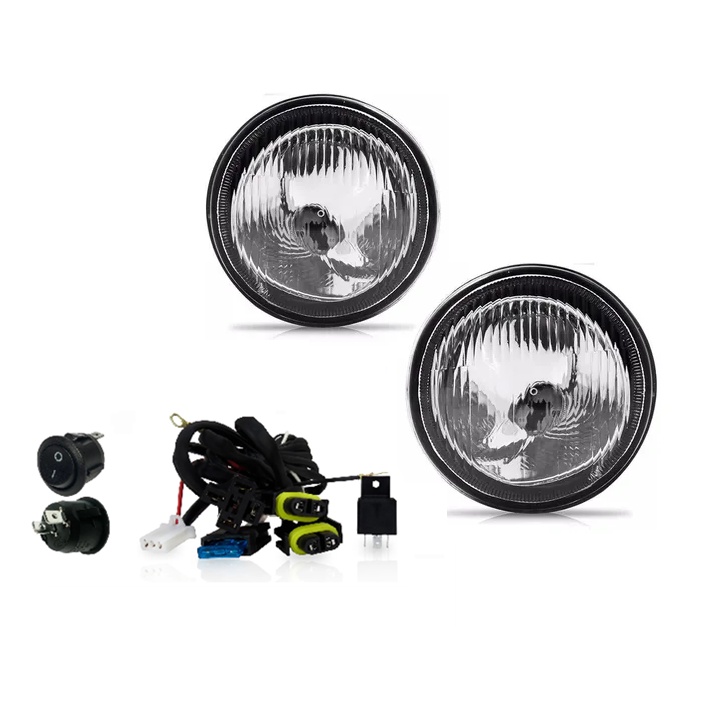 KIT FAROL MILHA CLIO 2000/03 LE/LD KANGOO/TWINGO(RAIADO) COMPLETO