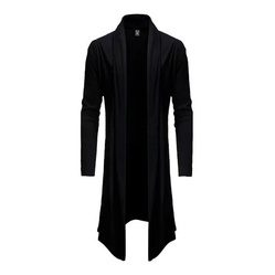 Cardigan Blusa De Frio Masculino Swag Sobretudo LongLine Ca2