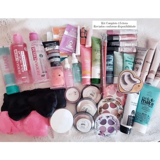 Kit Revenda Maquiagens e Cosméticos 13 itens para Revender Atacado