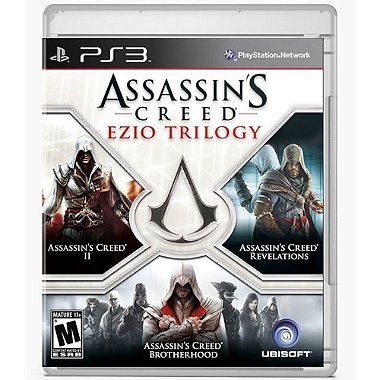 Assassins Creed Ezio Trilogy Ps3 Usado Mídia Fisica
