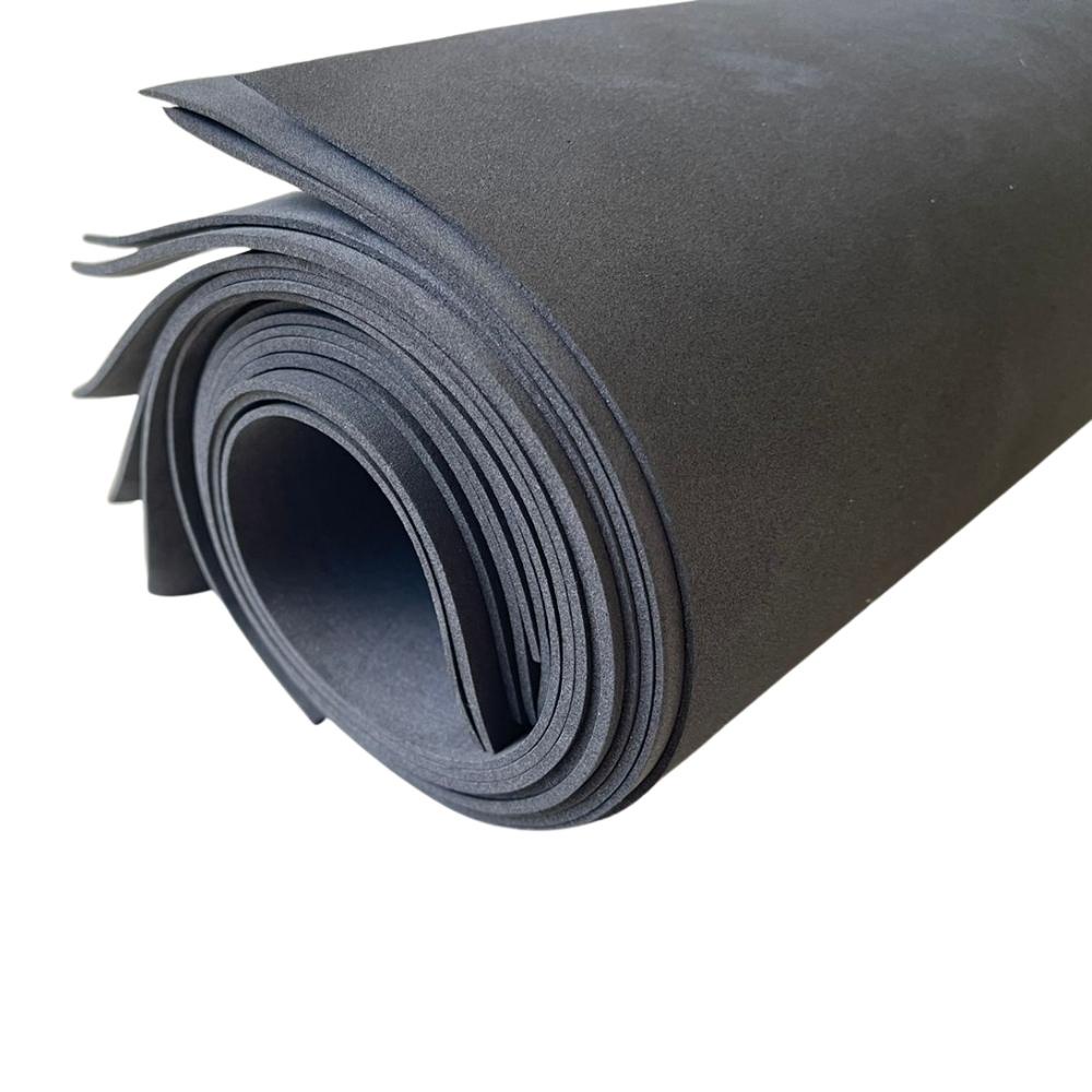 Kit 50 Folhas Eva Liso 40x47 - Econômico (Preto)