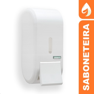 Dispenser Saboneteira Álcool Gel Com Reservatório Urban Compacto Premisse