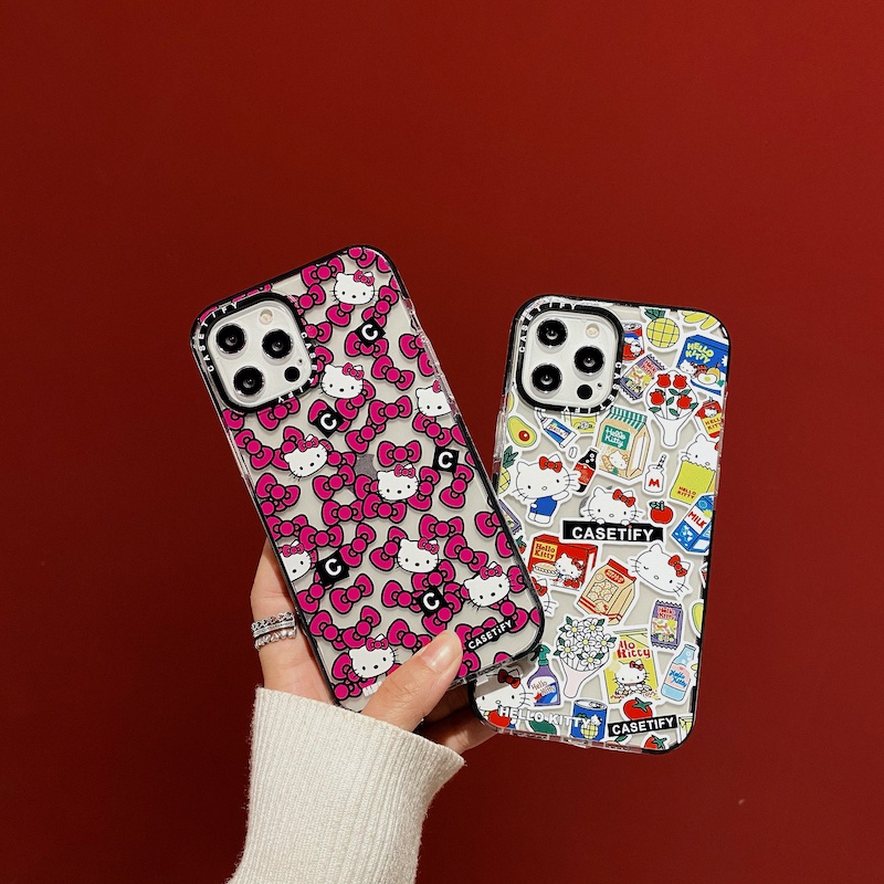 Capa De Telefone Transparente Hello Kitty Cat Para iPhone 16 Capa De Telefone Transparente Hello Kitty Cat Para iPhone 16