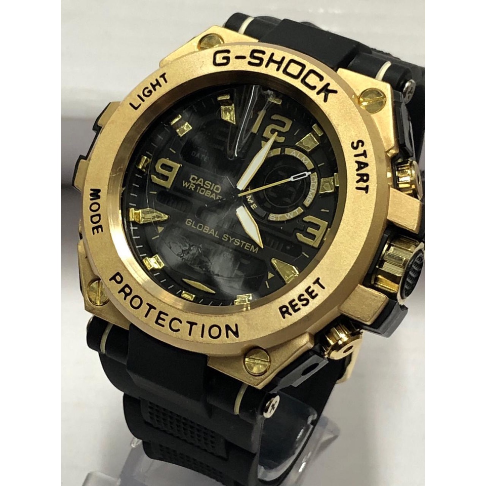 Relógio G shock caixa de aço Steel