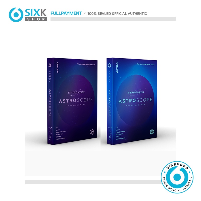 ASTRO - 3rd ASTROAD to Seoul STARGAZER (DVD / Blu-ray) | Shopee Brasil