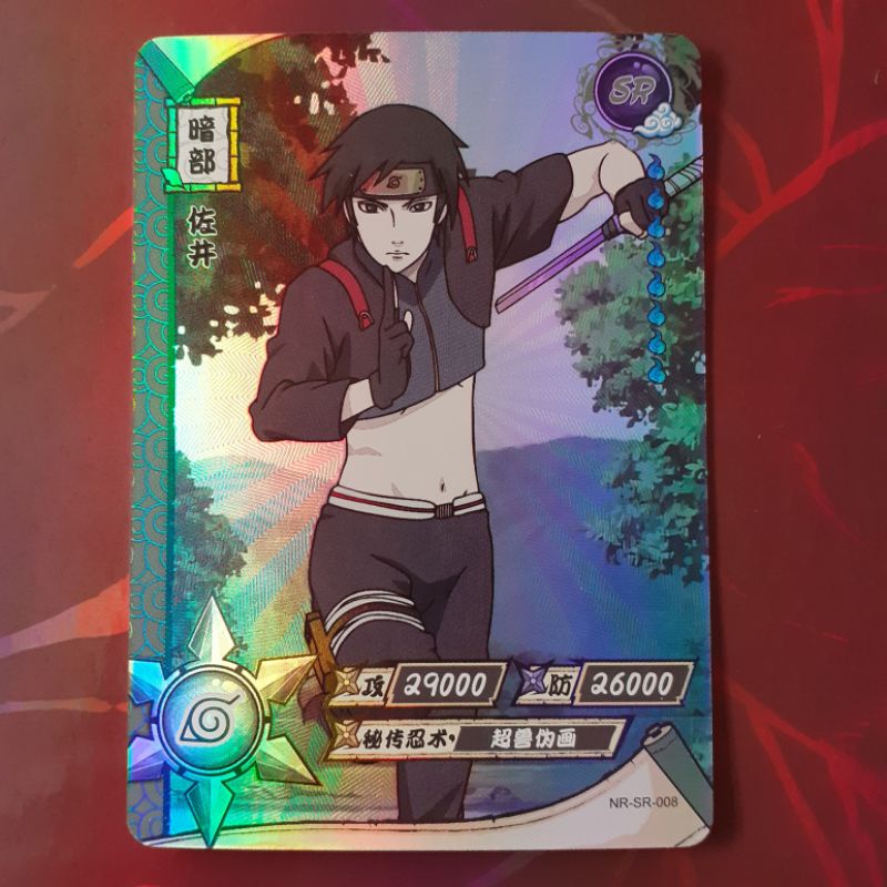 Naruto Shippuden SR (Super Raro) Card Game Foil Kayou TCG/CCG