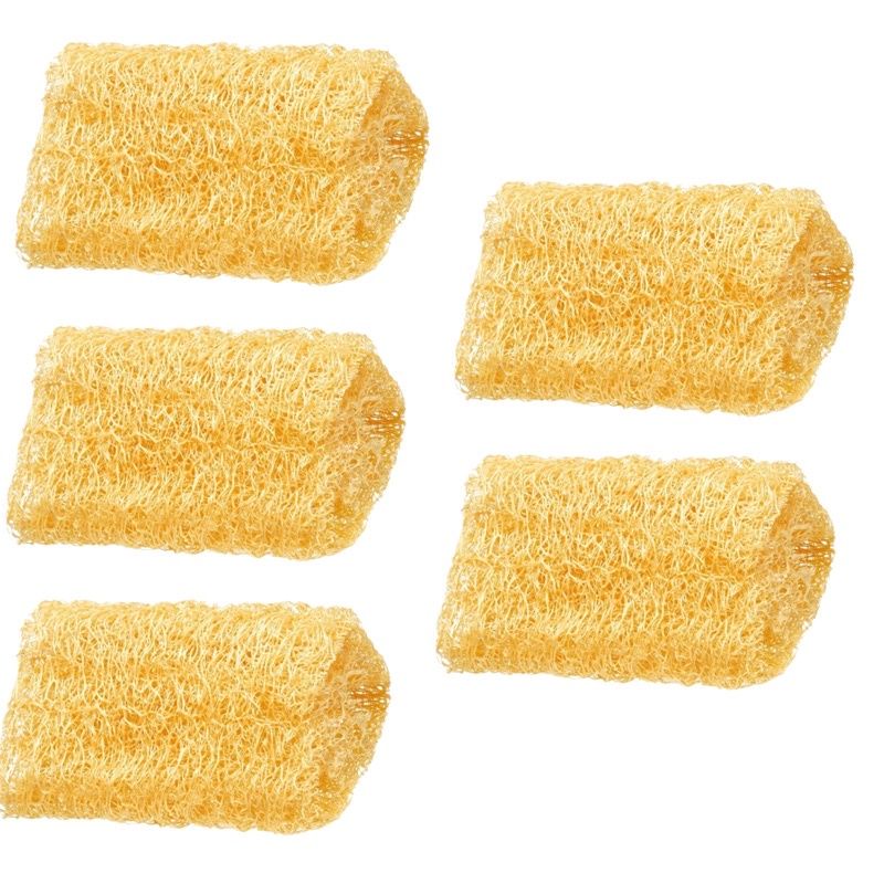 Kit 10 Pedaços de Bucha Vegetal orgânica 100 % Natural Esponja bucha ...