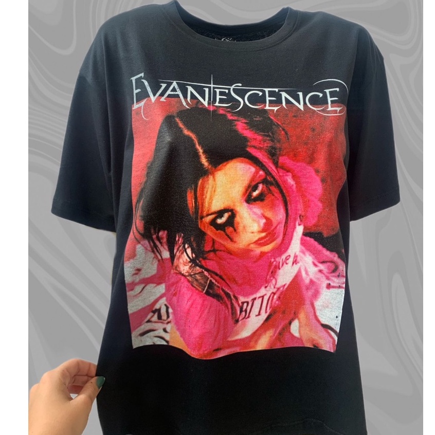Camiseta Evanescence - Preta